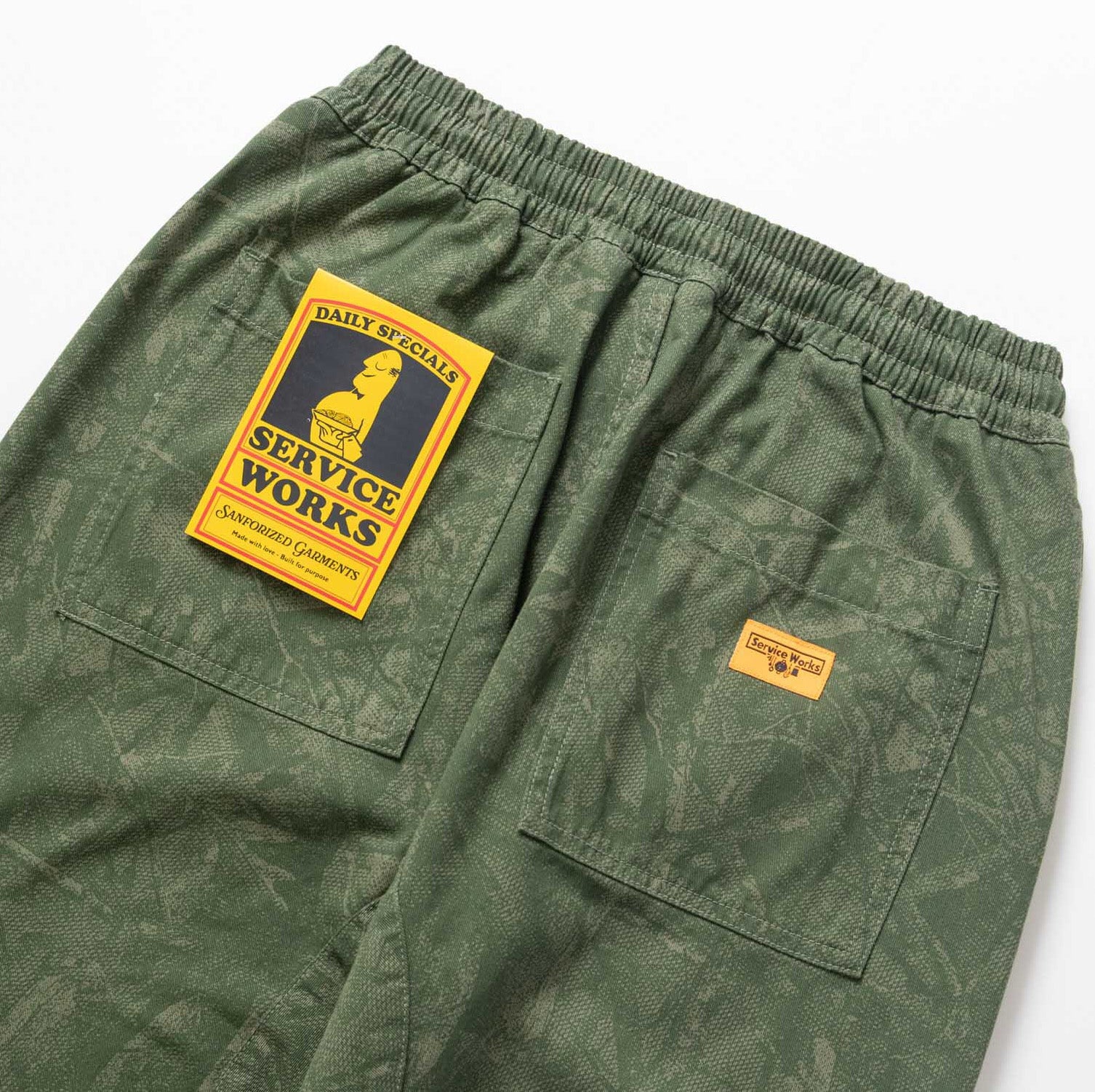 Service Works | Xerox Camo Chef Pants Apparel Service Works 