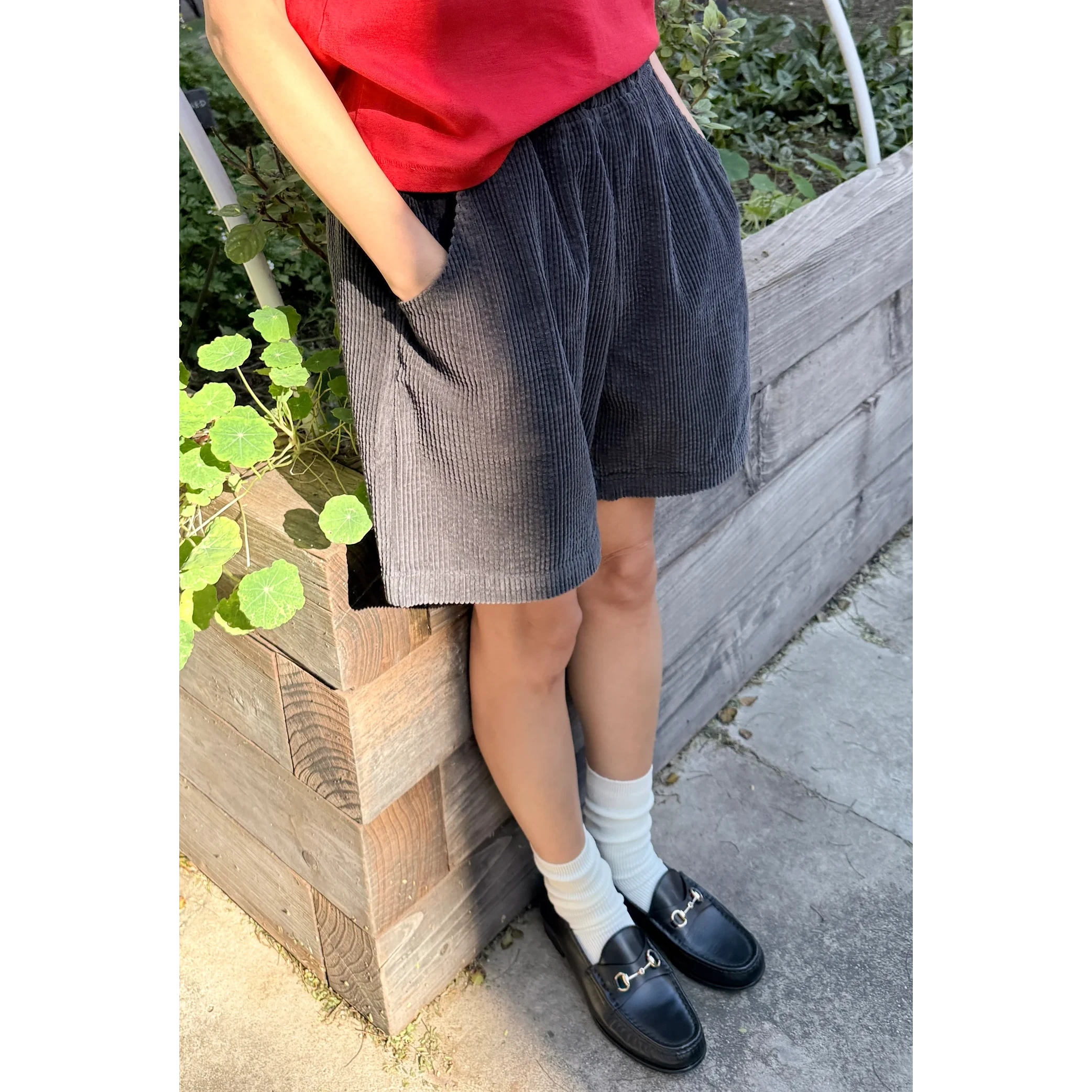 Soft Corduroy City Shorts Apparel Le Bon Shoppe 