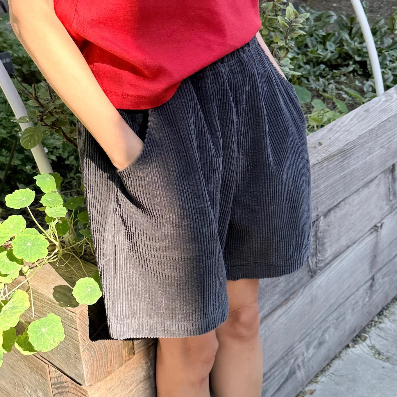 Soft Corduroy City Shorts Apparel Le Bon Shoppe 