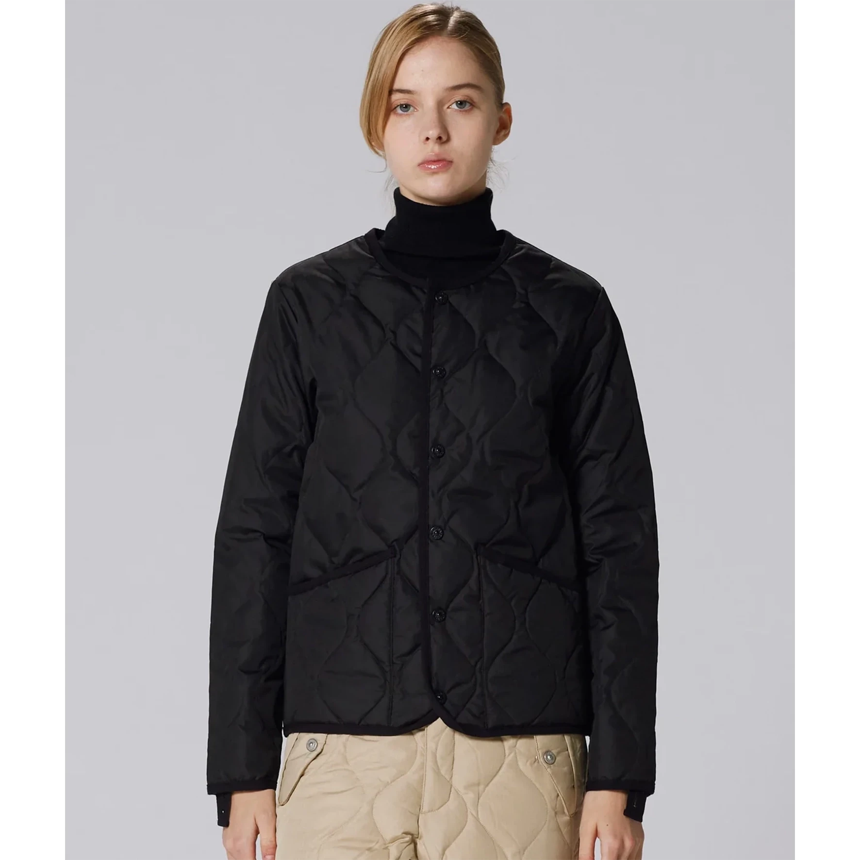 Taion | Crew Neck Down Jacket Taion 