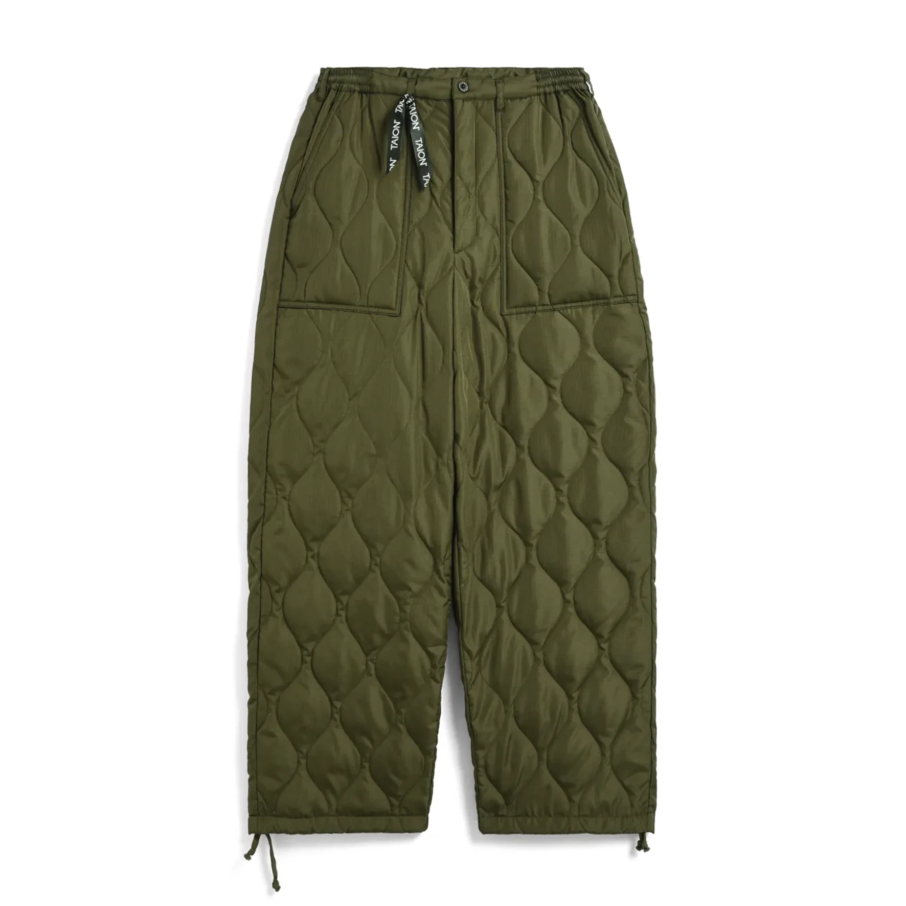 Taion | Military Wide Down Pant Taion D.Olive Small 