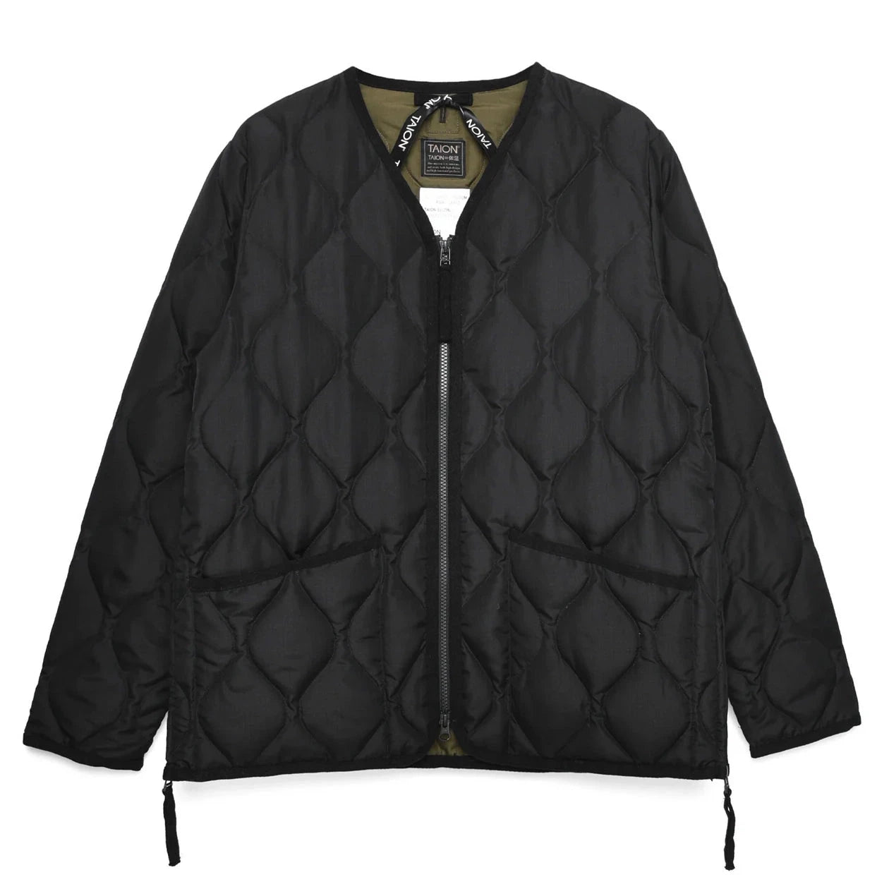 Taion | V-Neck Down Jacket Taion Black Small 