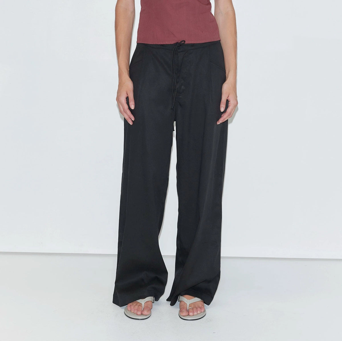 Tencel Pant | Black Deiji Studios 