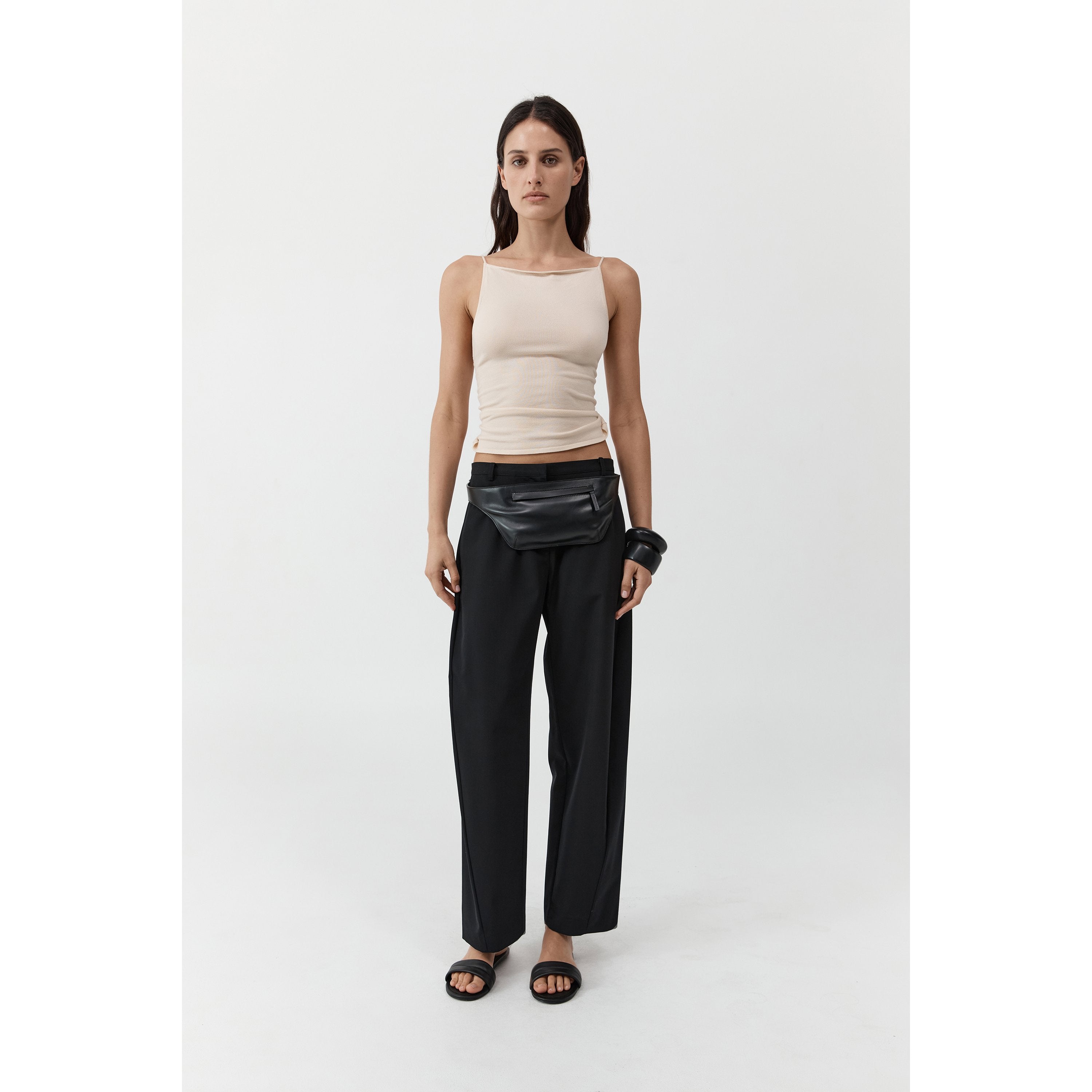 Twist Back Knit Top | Shell St. Agni 