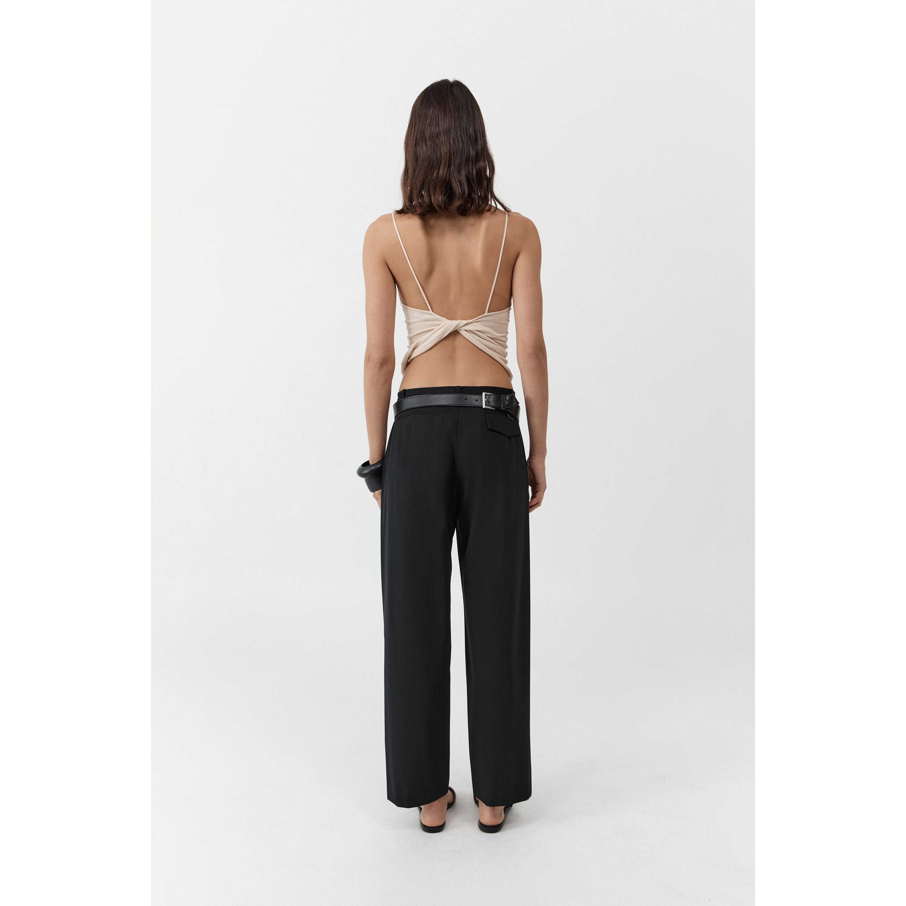 Twist Back Knit Top | Shell St. Agni 