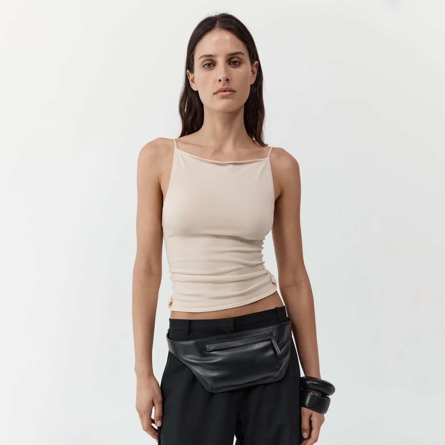 Twist Back Knit Top | Shell St. Agni 