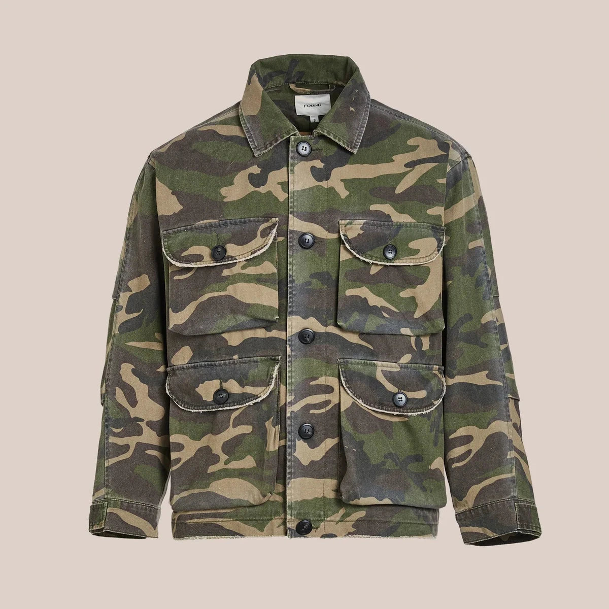 Utility Cargo Jacket | Woodland Jacket Found 