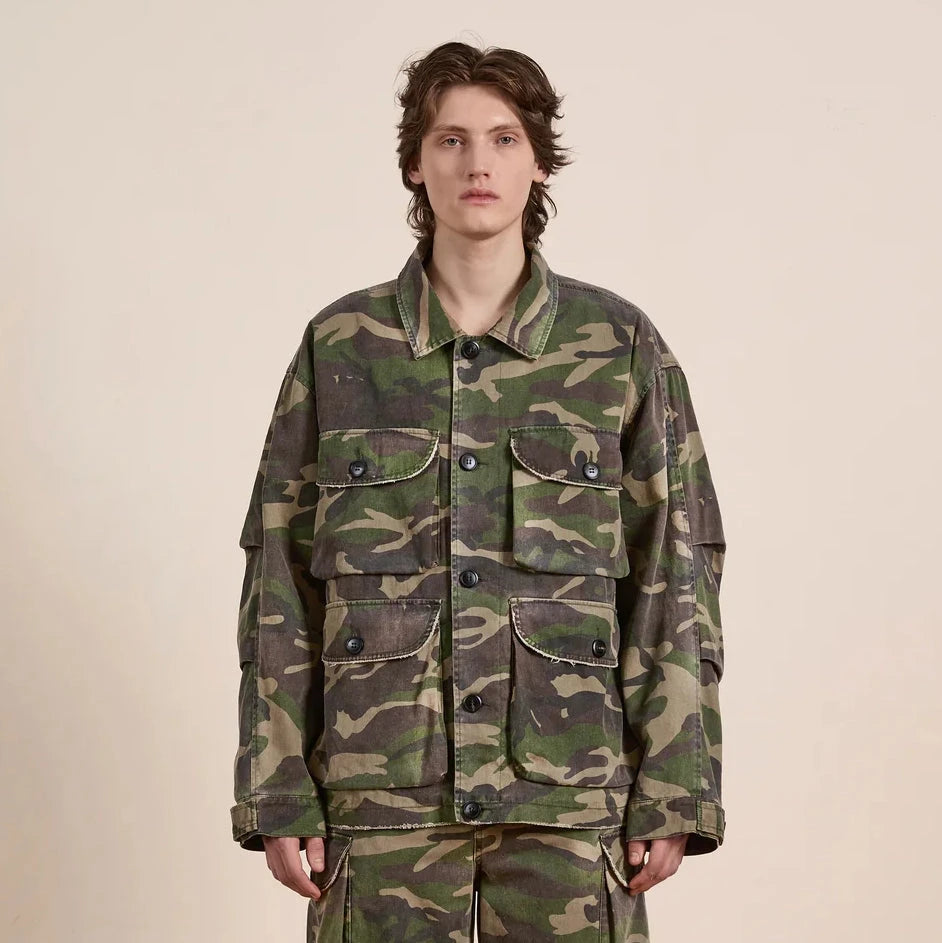 Utility Cargo Jacket | Woodland Jacket Found 