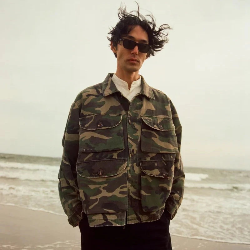 Utility Cargo Jacket | Woodland Jacket Found 