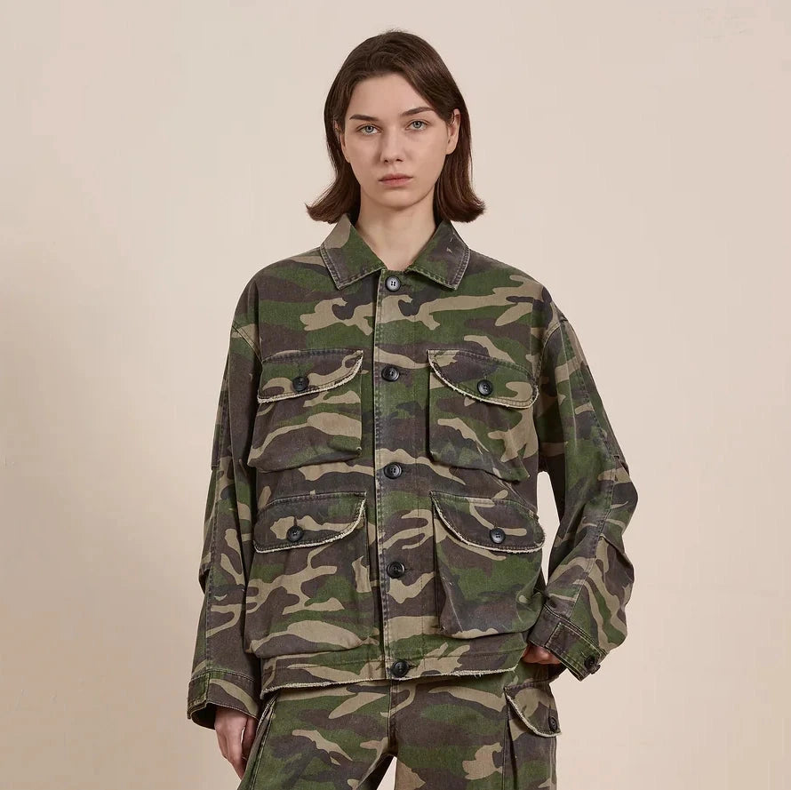 Utility Cargo Jacket | Woodland Jacket Found 