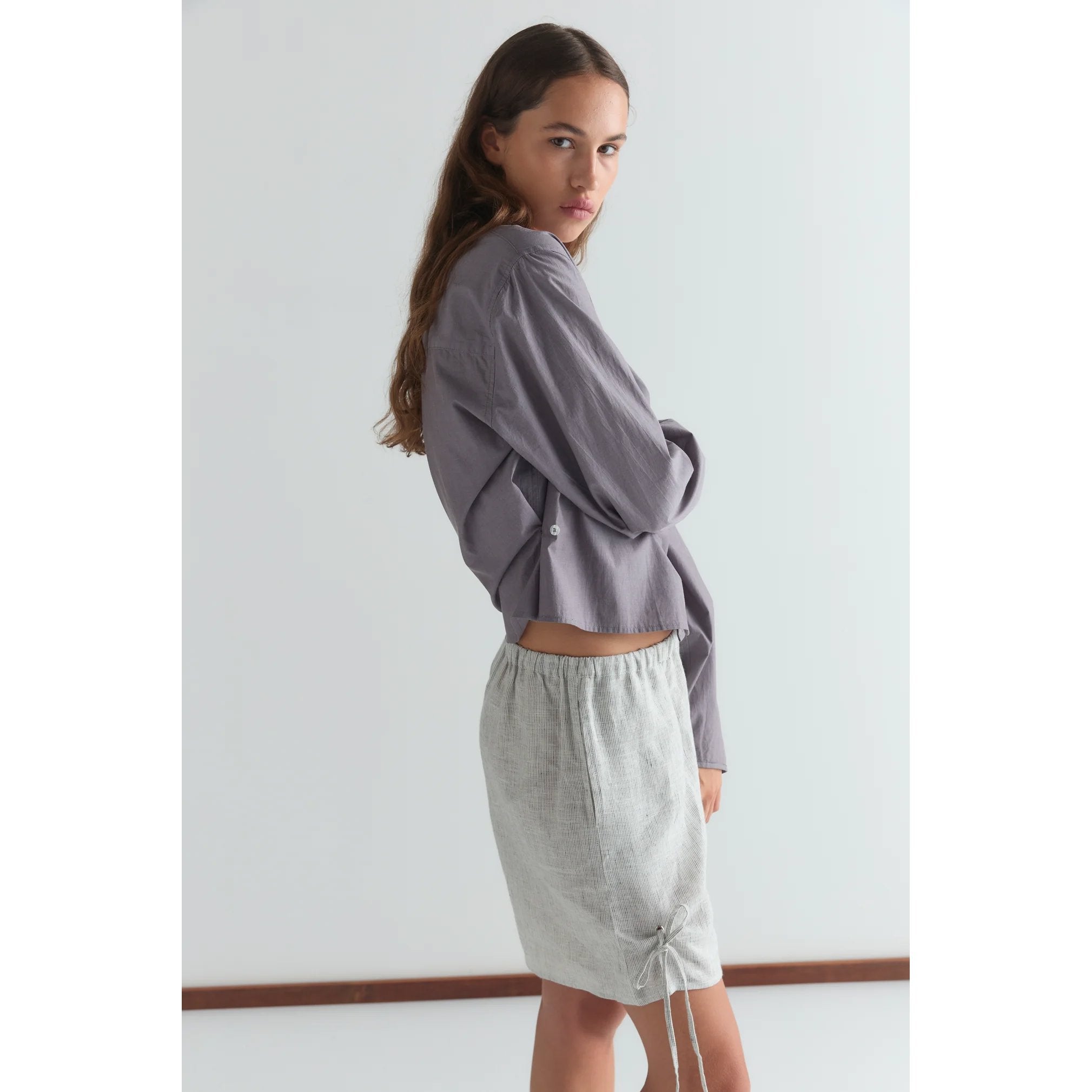Waist Button Shirt Deiji Studios 