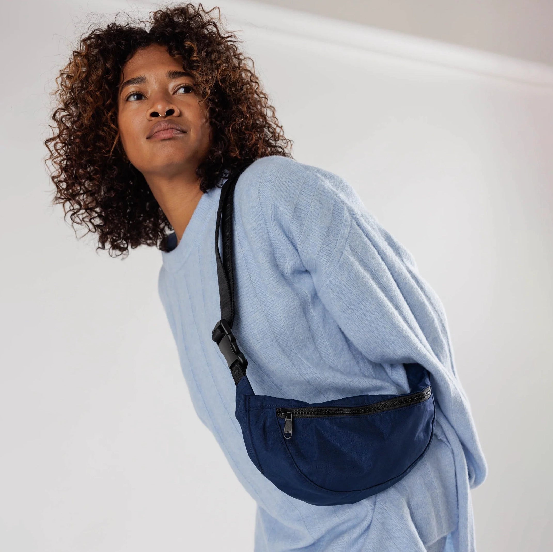 Baggu Crescent Fanny Pack BAGGU Navy 