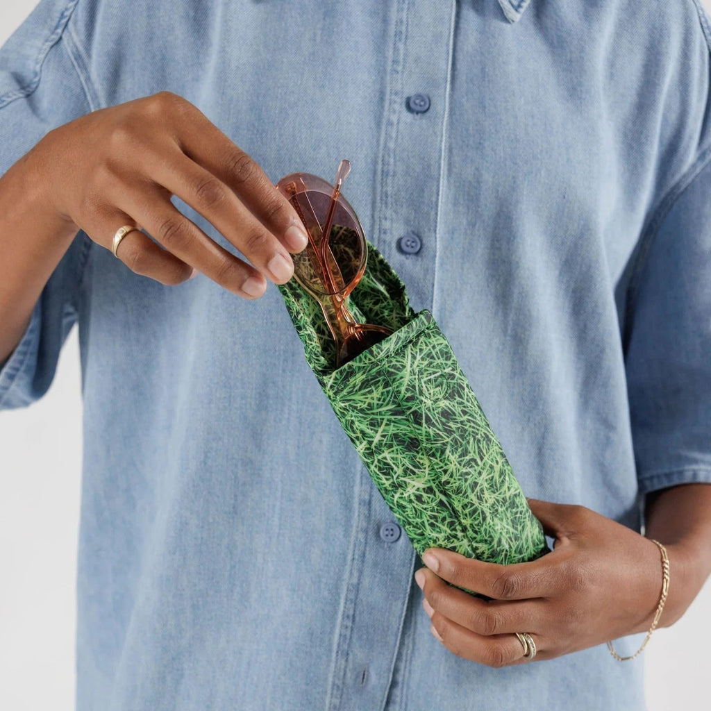 Baggu Puffy Glasses Sleeve - Grass BAGGU 