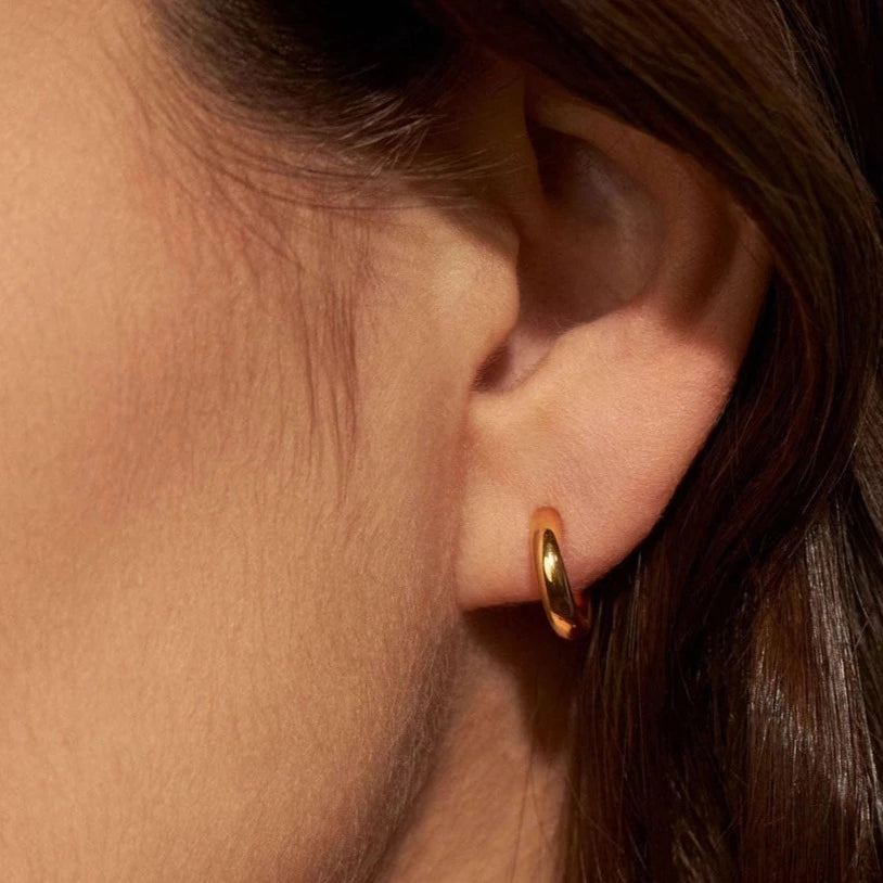 Biblya Small Hoop Earrings LUNAI JEWELLERY 