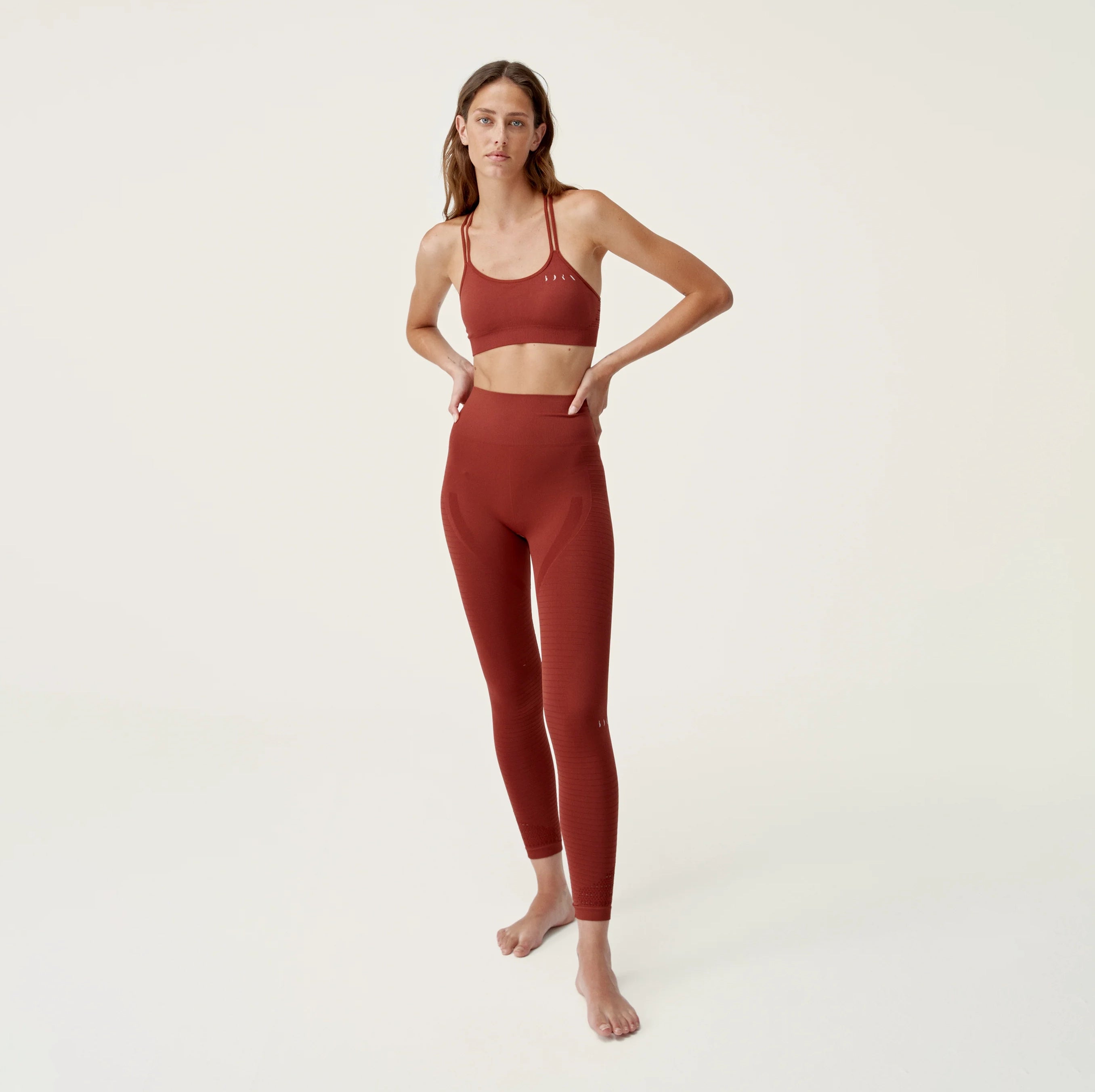 Born Living Yoga | Hatha Leggings Bristol General Store Red Earth XS 