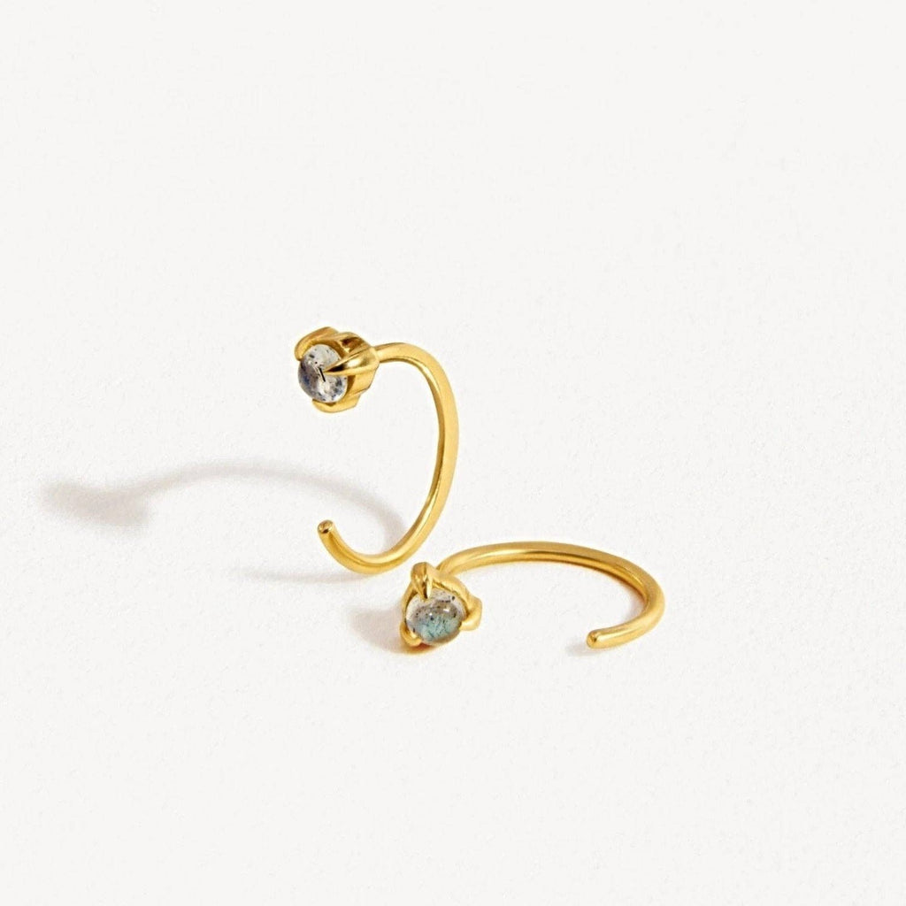 Candace Hoop Earrings LUNAI JEWELLERY 