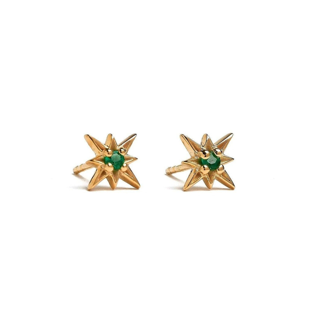 Constance Stud Earrings Lunai Jewelry 