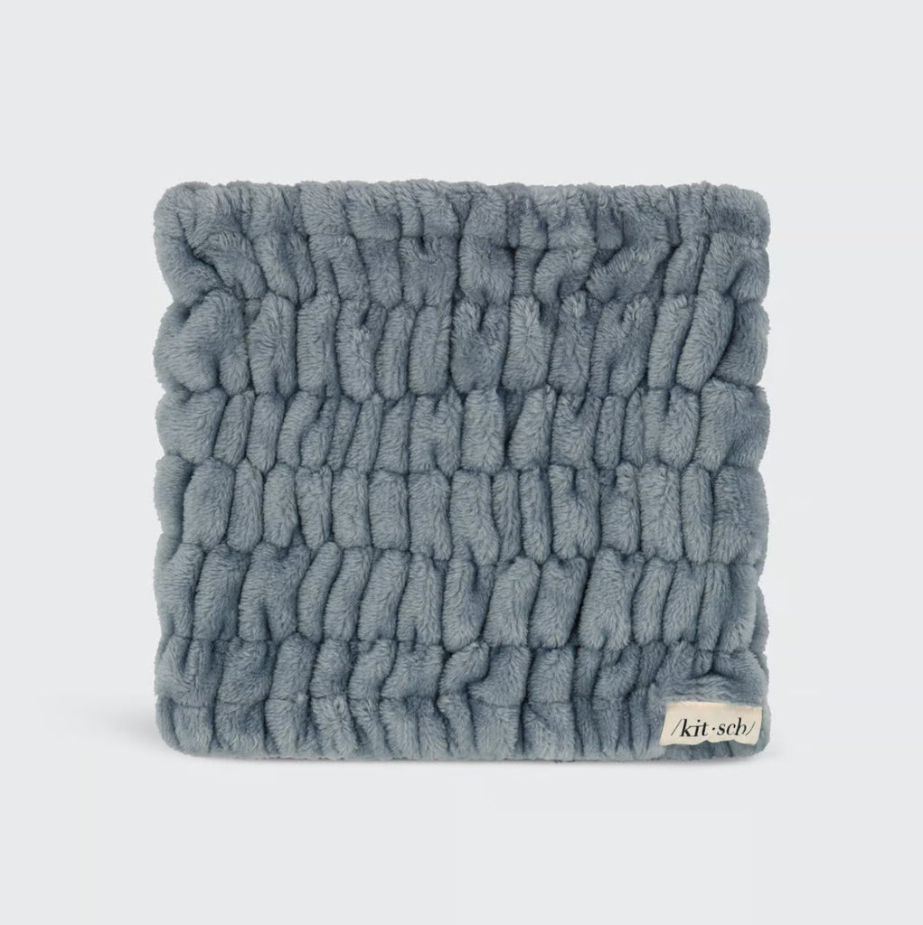 Extra Wide Spa Headband KITSCH Misty Blue 