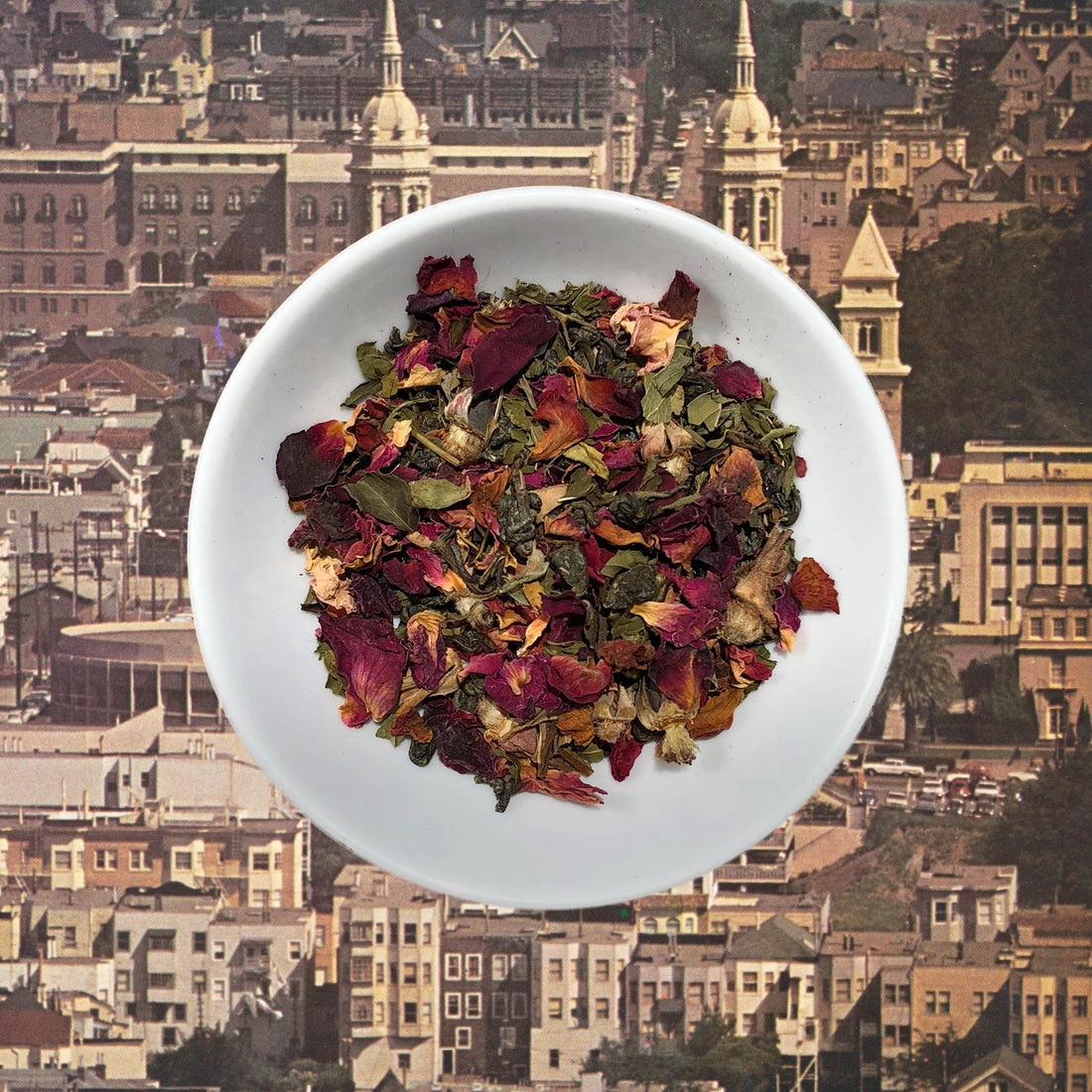 Flowerhead Tea - Double Mint Rose FLOWERHEAD TEA