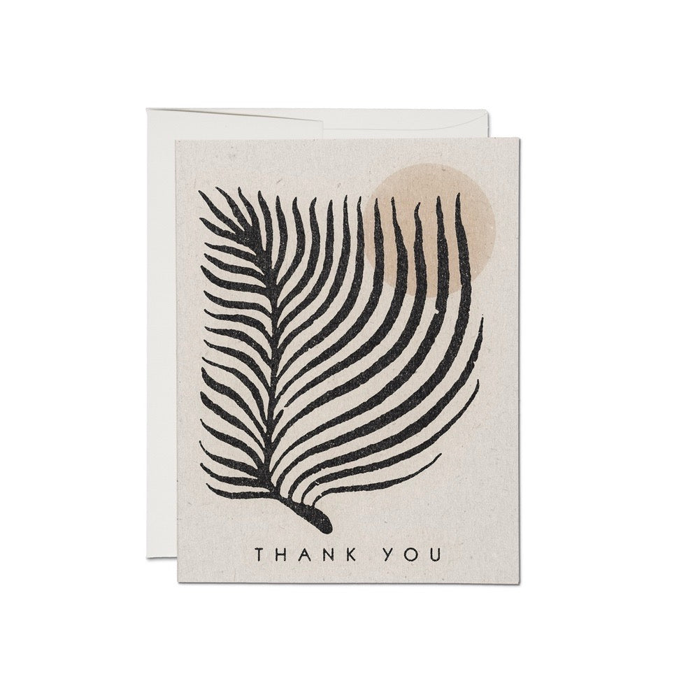 Greeting Card - Thank You Red Cap Cards