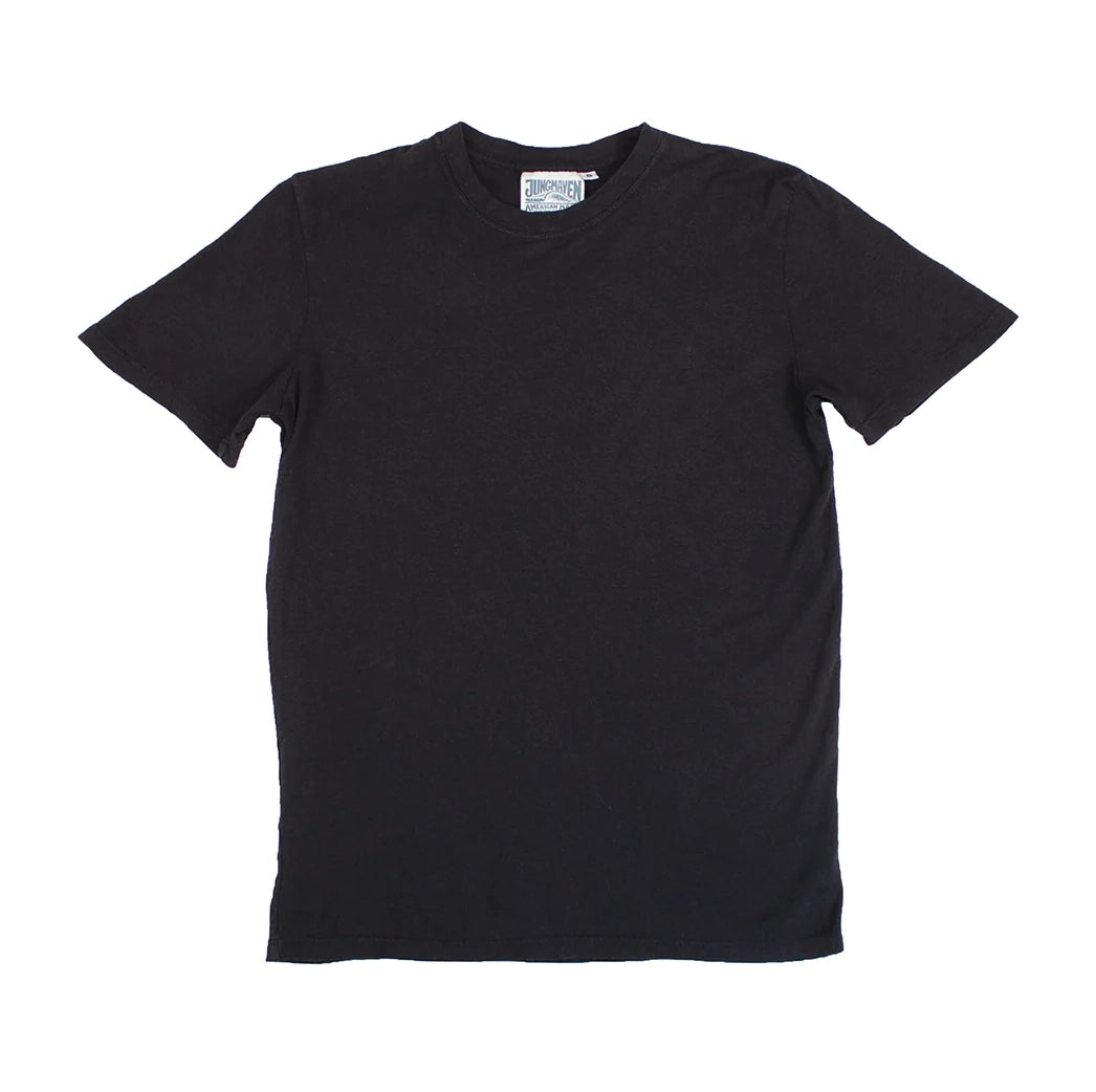 Jungmaven | Basic Tee | Hemp & Cotton JUNGMAVEN Black XS 