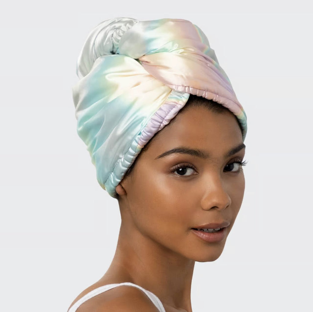 Kitsch | Satin Wrapped Hair Towel KITSCH 