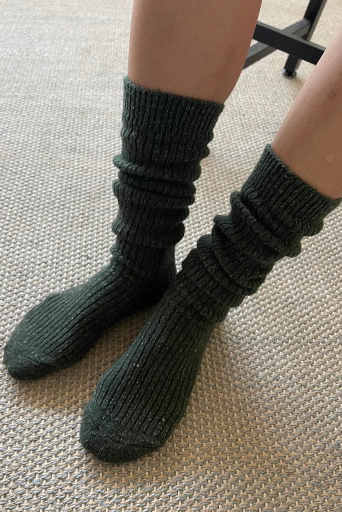 Le Bon Shoppe Arctic Socks - Green Socks LE BON SHOPPE 
