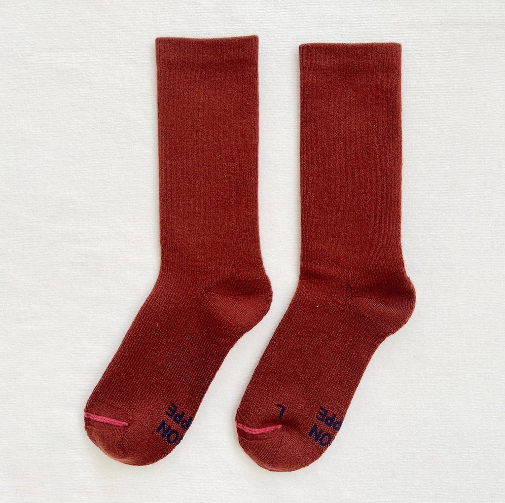 Le Bon Shoppe Camper Socks Socks LE BON SHOPPE Brick 