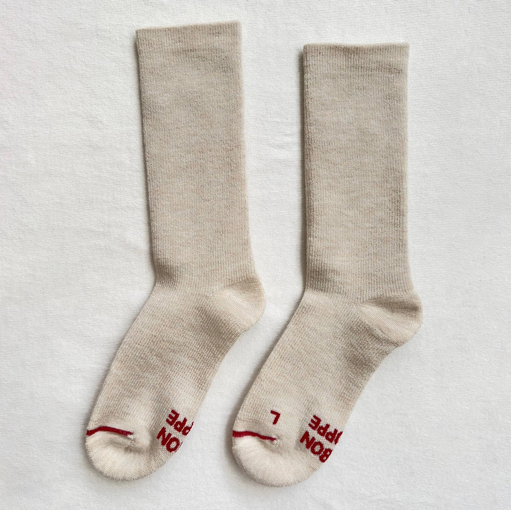 Le Bon Shoppe Camper Socks Socks LE BON SHOPPE Oatmeal 