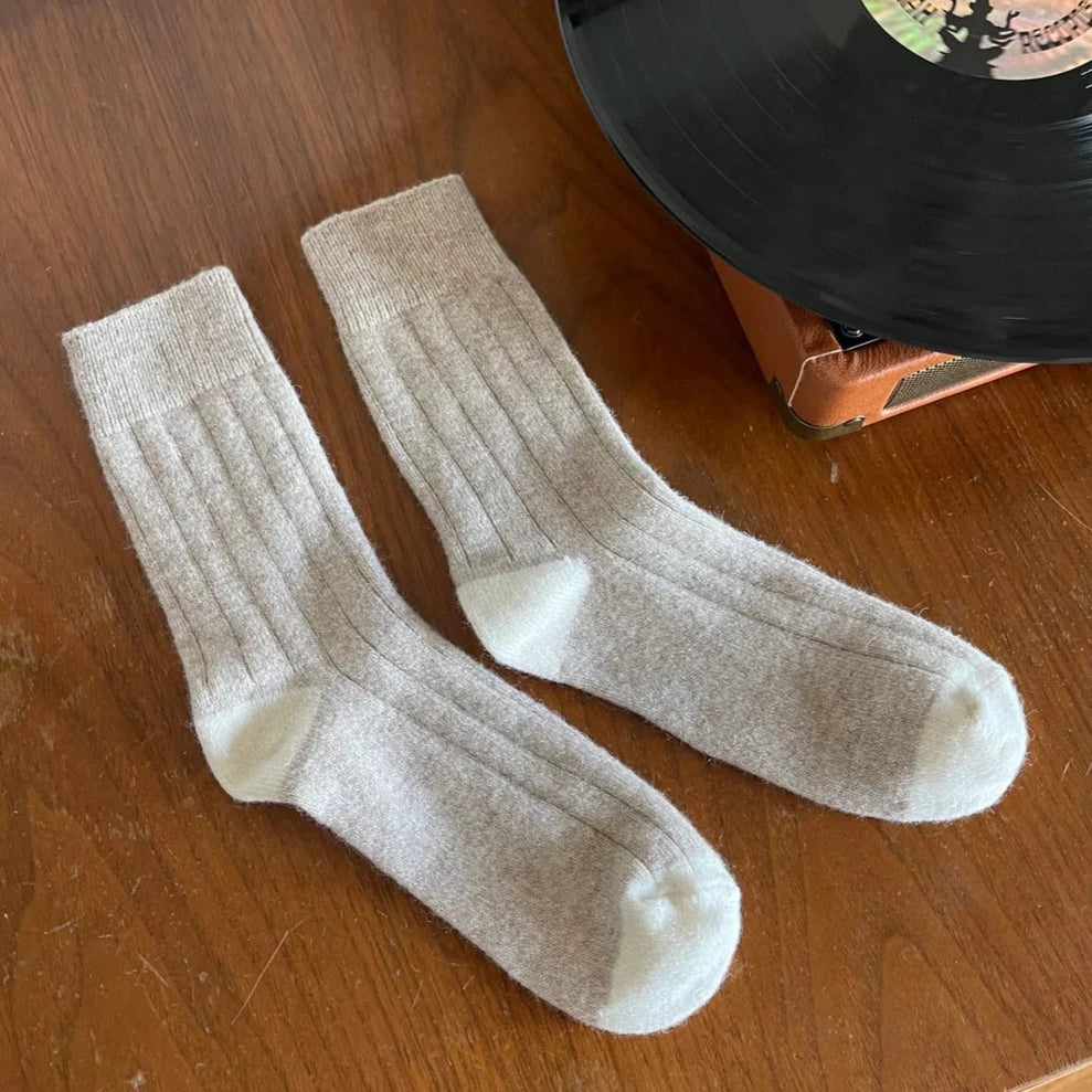 Le Bon Shoppe Classic Cashmere Socks - Fawn LE BON SHOPPE 
