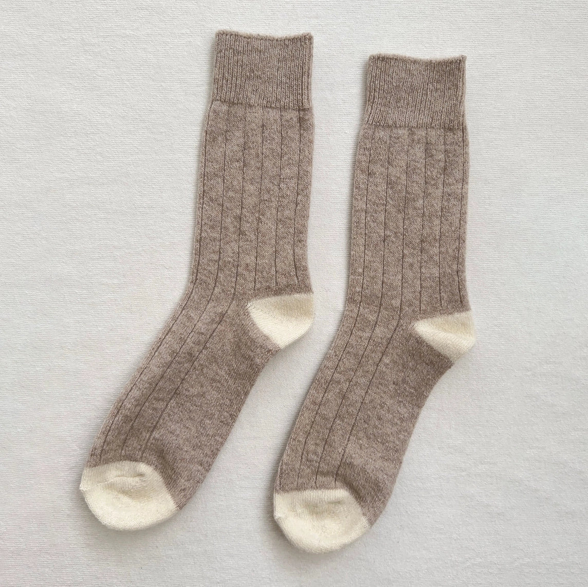 Le Bon Shoppe Classic Cashmere Socks LE BON SHOPPE Fawn 