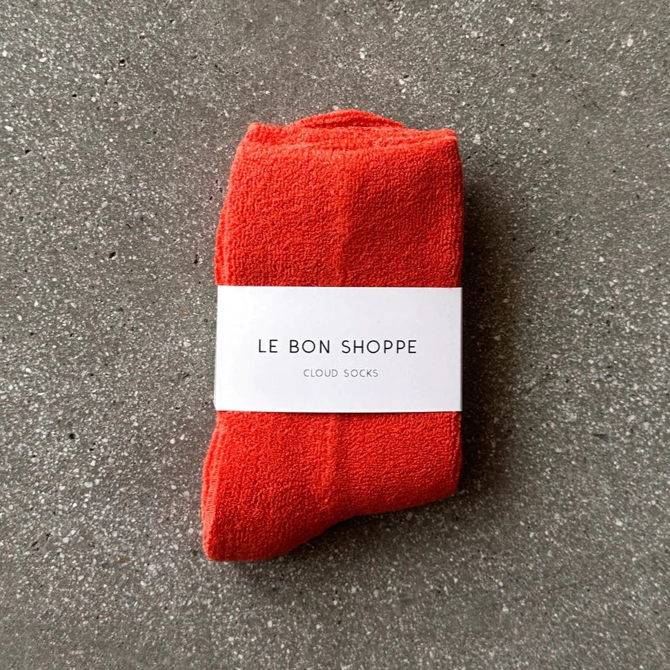 Le Bon Shoppe Cloud Socks Socks LE BON SHOPPE Cactus Flower 