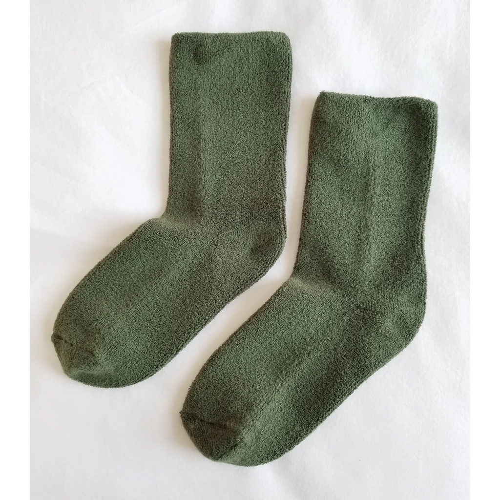 Le Bon Shoppe Cloud Socks Socks LE BON SHOPPE Forest 