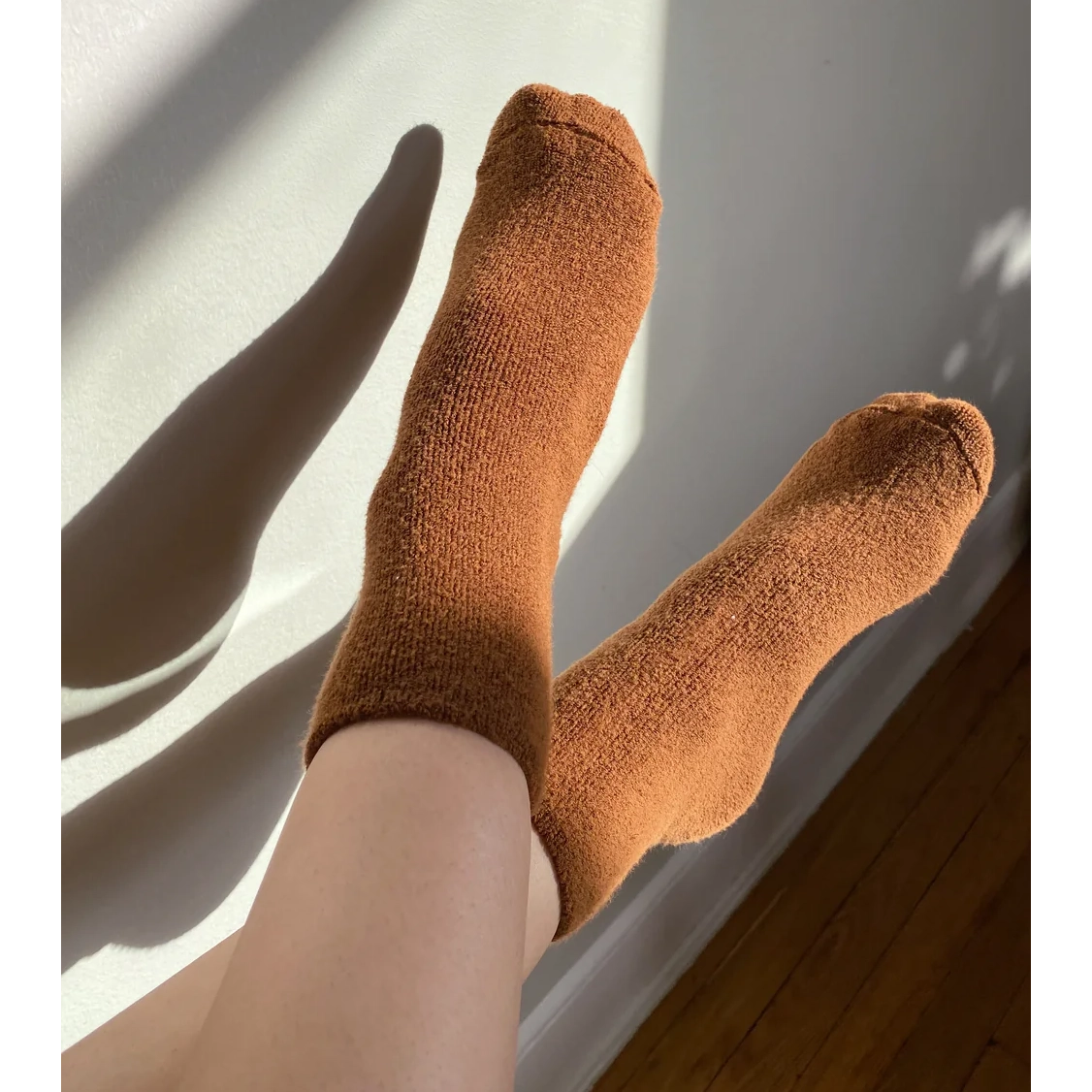 Le Bon Shoppe Cloud Socks Socks LE BON SHOPPE Sepia 