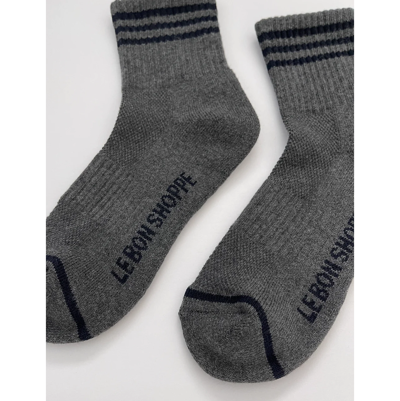 Le Bon Shoppe Girlfriend Socks Socks LE BON SHOPPE Soot 