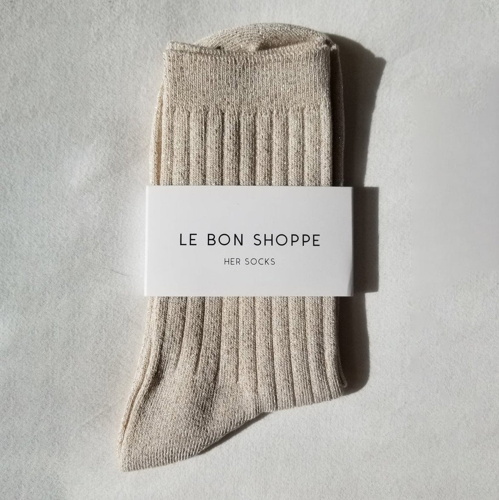 Le Bon Shoppe Her Glitter Socks LE BON SHOPPE 