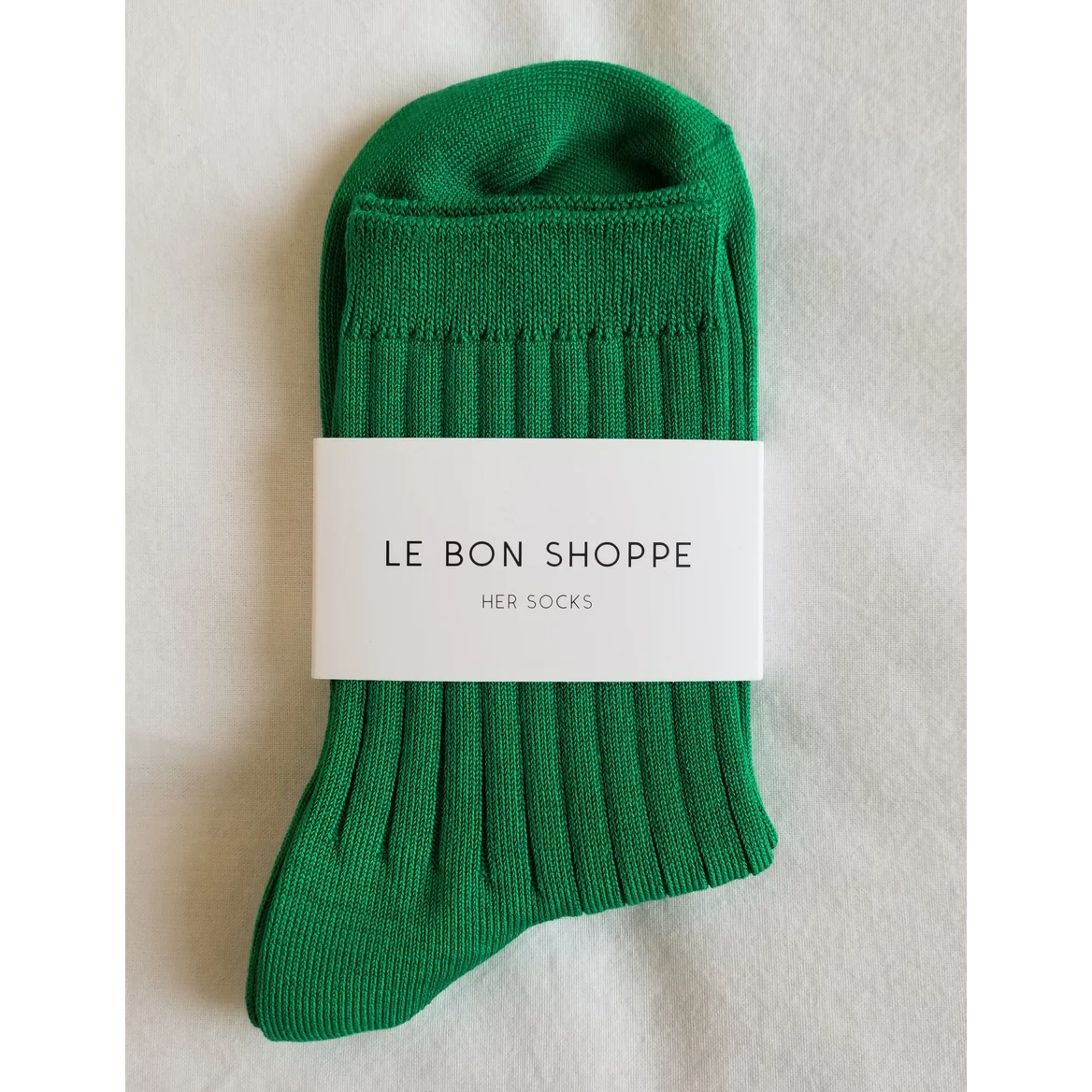 Le Bon Shoppe Her Socks LE BON SHOPPE Kelly Green 