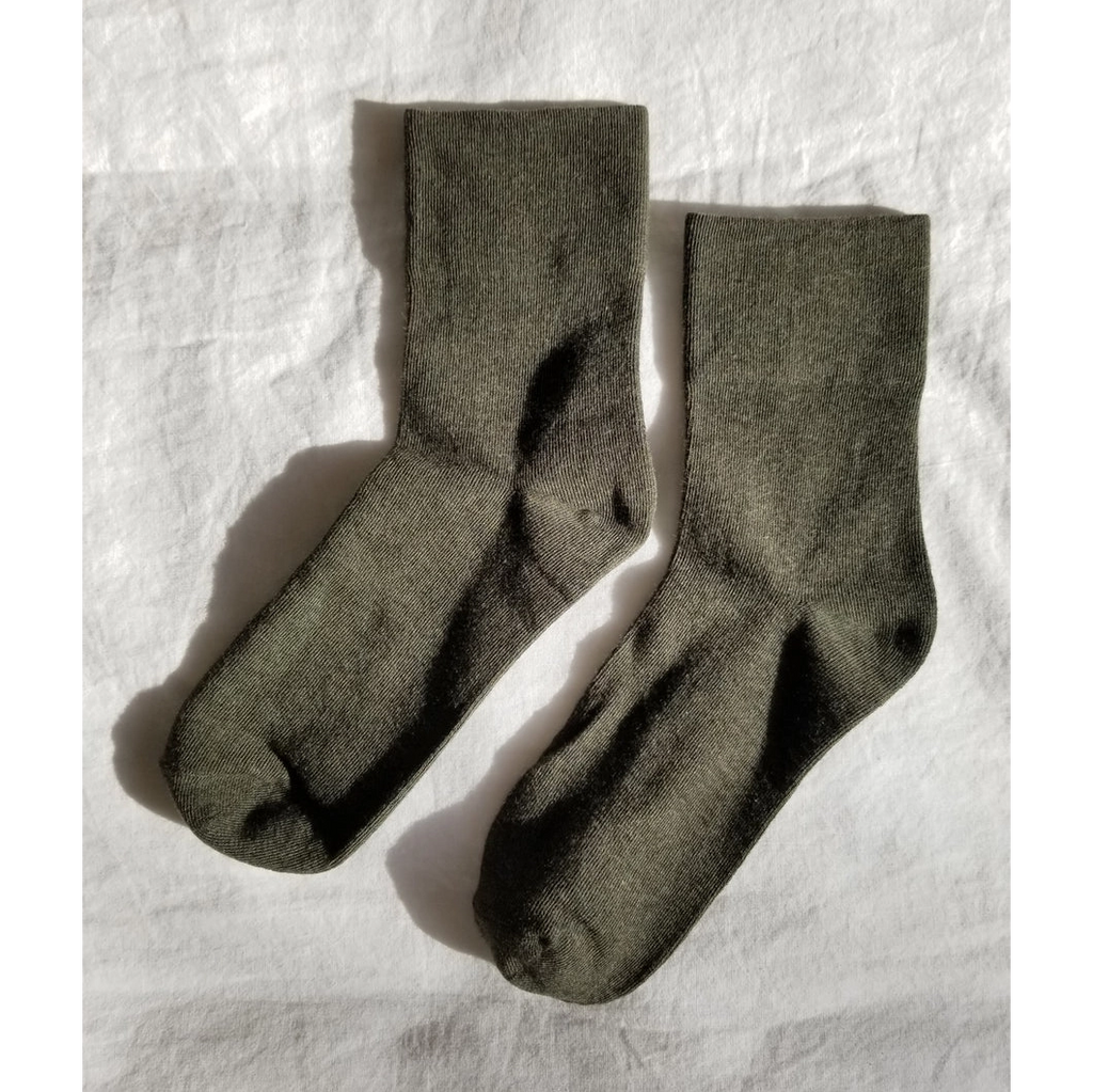 Le Bon Shoppe Sneaker Socks Socks LE BON SHOPPE Olive 