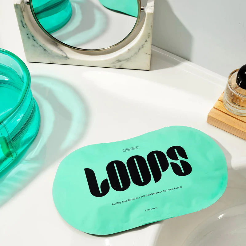Loops | Clean Slate | Hydrogel Detox Face Mask LOOPS 
