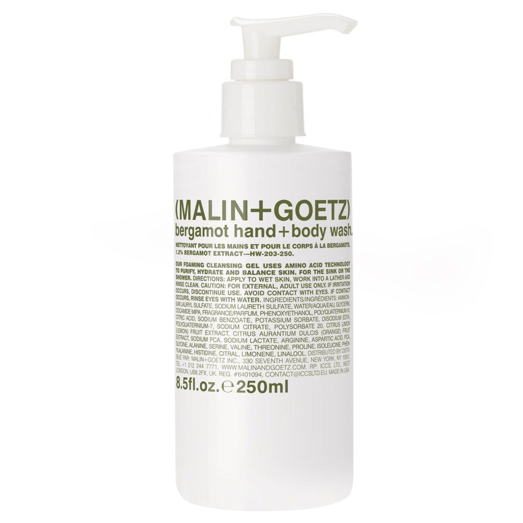 Malin + Goetz Bergamot Hand + Body Wash MALIN+GOETZ 
