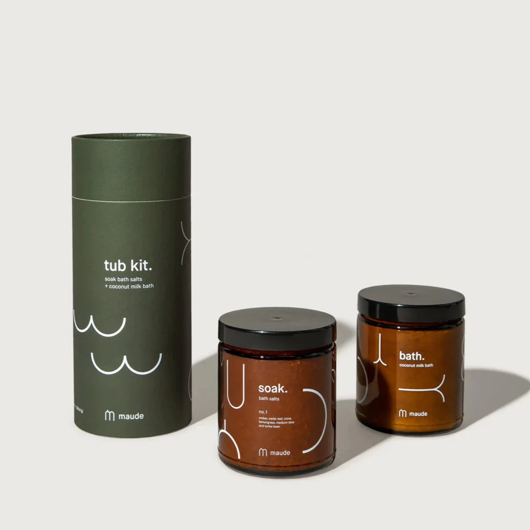 Maude | Bath Soak + Salts Tub Kit | No. 1 MAUDE 