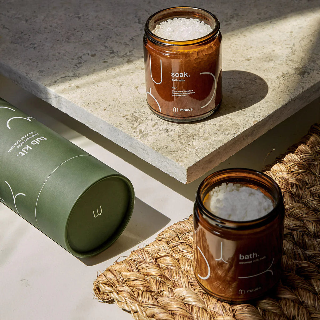 Maude | Bath Soak + Salts Tub Kit | No. 1 MAUDE 