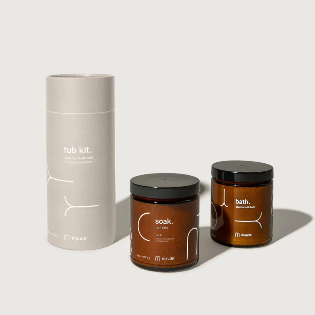 Maude | Bath Soak + Salts Tub Kit | No. 2 MAUDE 