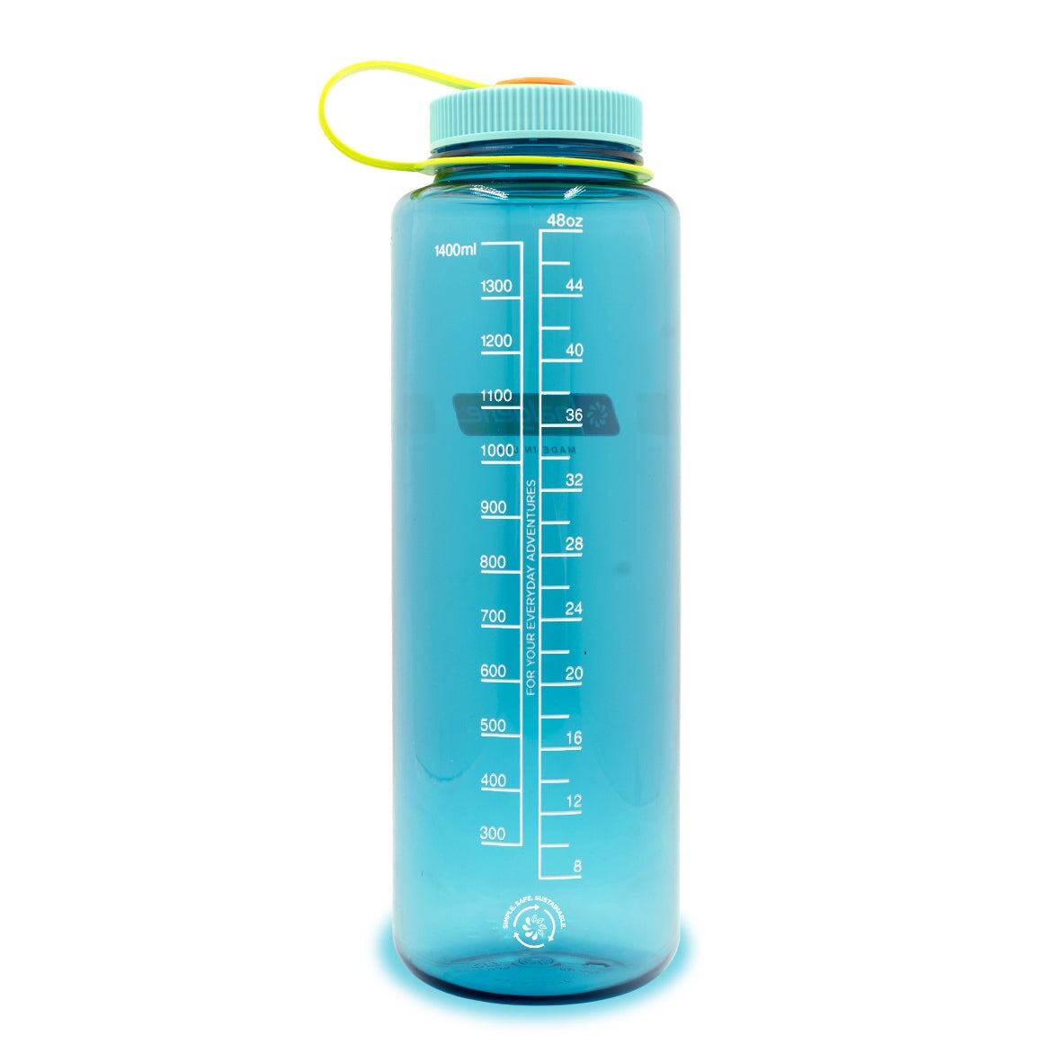 Nalgene | 1.5L / 48oz Wide Mouth Sustain Water Bottle| Cerulean NALGENE 