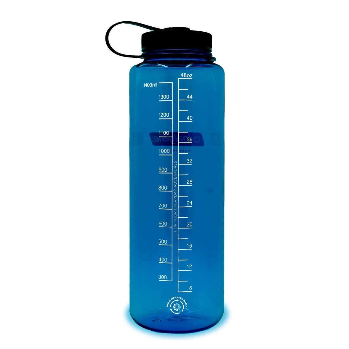 Nalgene | 1.5L / 48oz Wide Mouth Sustain Water Bottle | Slate Blue NALGENE 