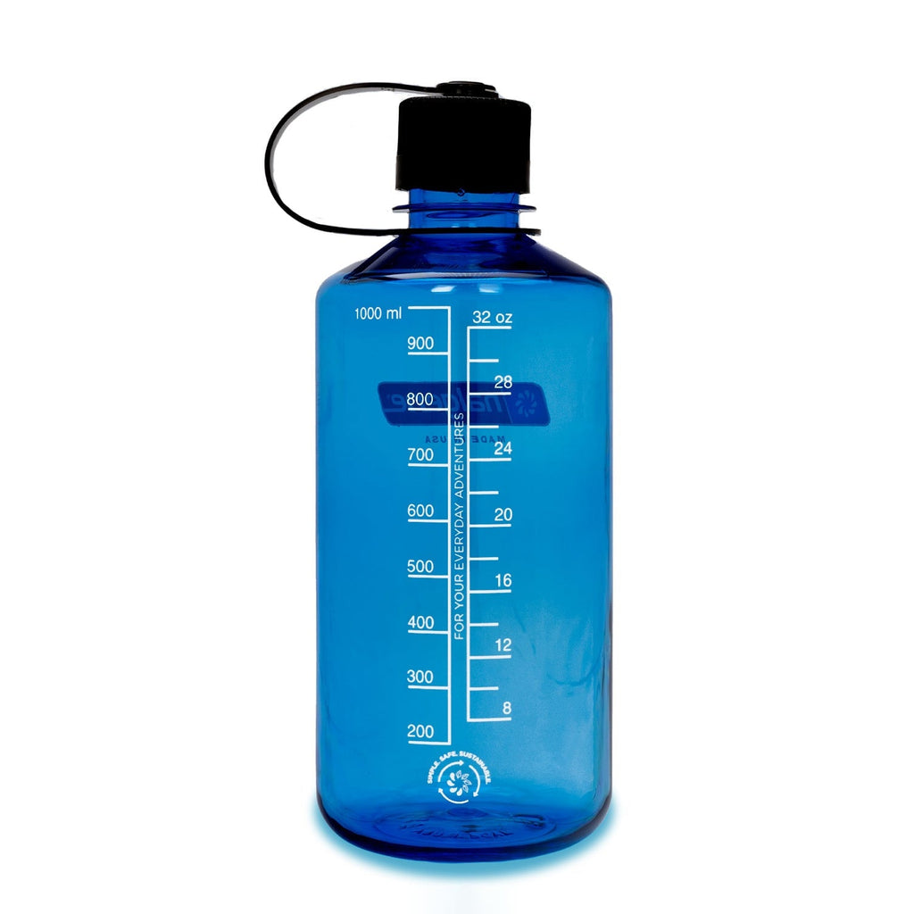 Nalgene | 1L / 32oz Narrow Mouth Sustain Water Bottle | Slate Blue NALGENE 