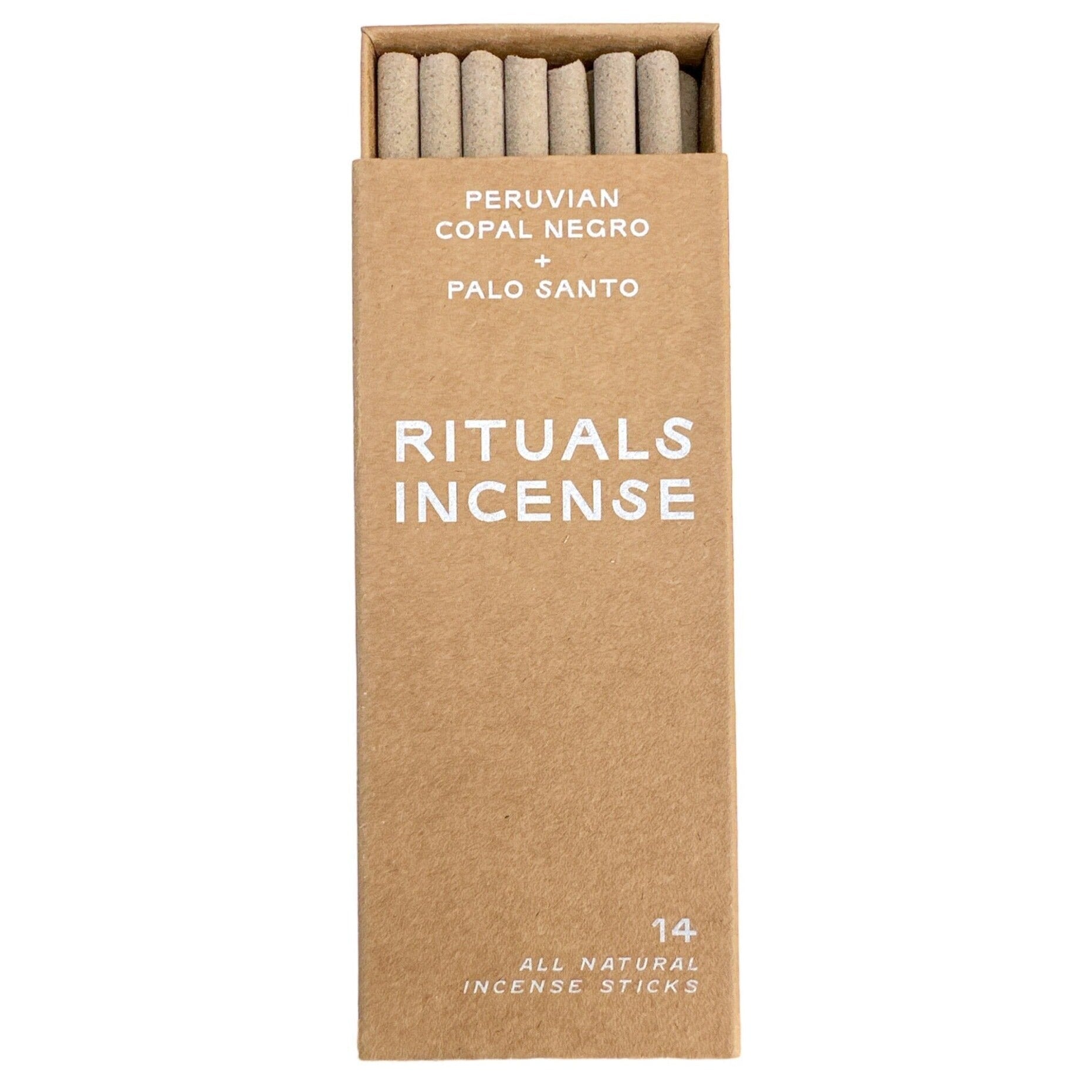 Peruvian Copal Negro + Palo Santo Incense | 14 Pack RITUALS INCENSE 