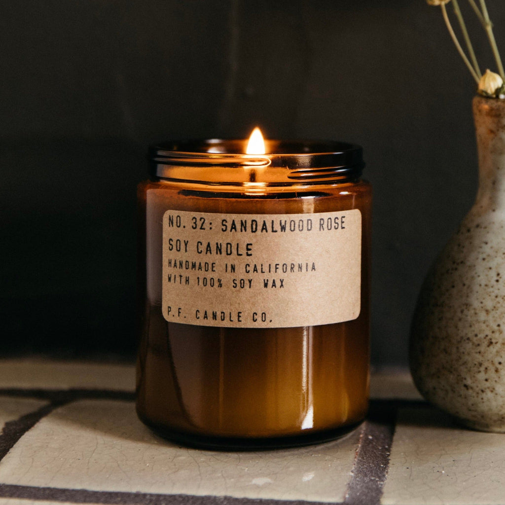 P.F. Candle Co | Sandalwood Rose | Soy Candle PF CANDLE CO 