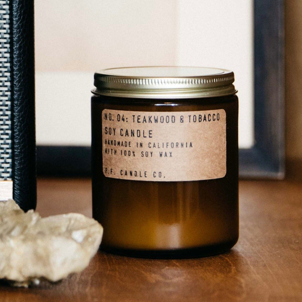 P.F. Candle Co | Teakwood & Tobacco | Soy Candle PF CANDLE CO 