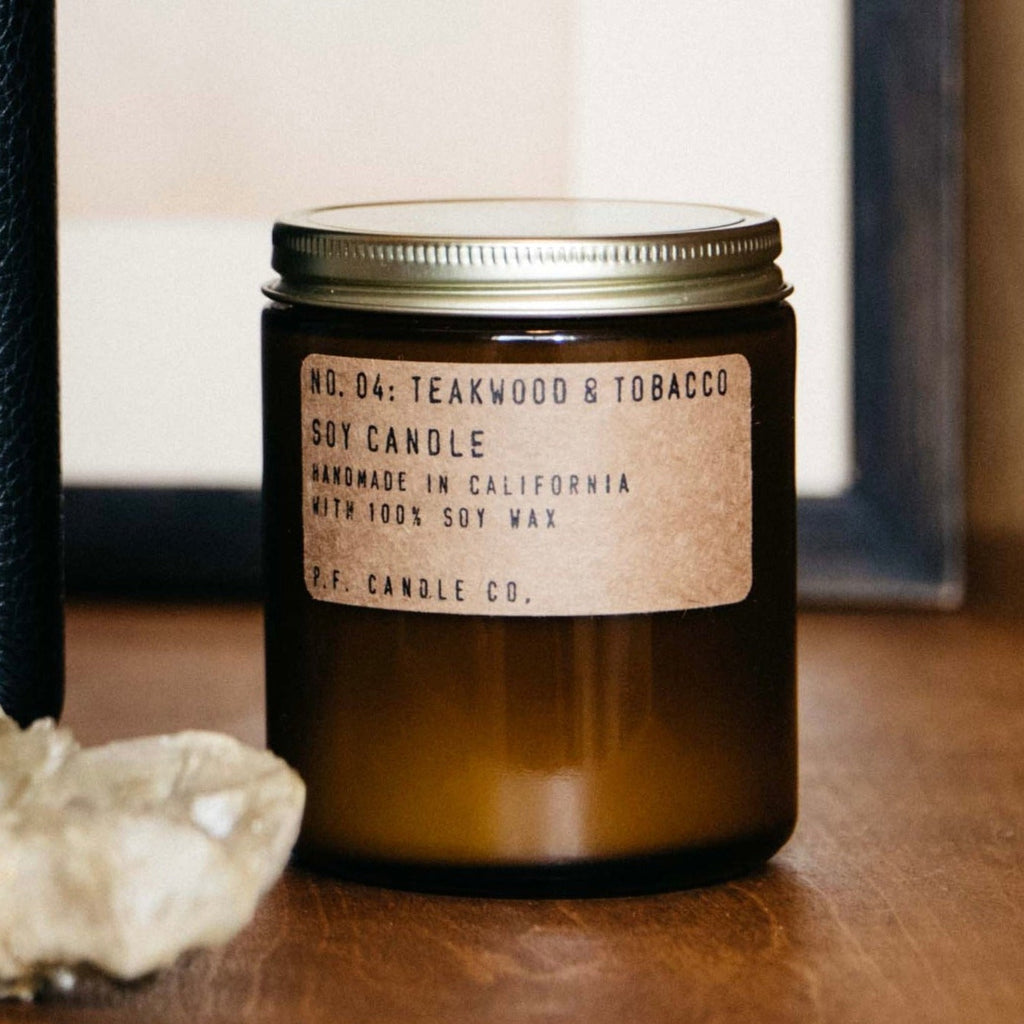 P.F. Candle Co | Teakwood & Tobacco | Soy Candle PF CANDLE CO 